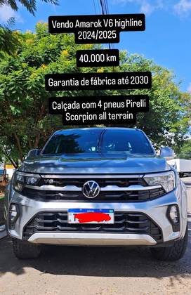 VOLKSWAGEN AMAROK 3.0 V6 TDI DIESEL HIGHLINE CD 4MOTION AUTOMÁTICO VOLKSWAGEN AMAROK 3.0 V6 TDI DIESEL HIGHLINE CD 4MOTION AUTOMÁTICO